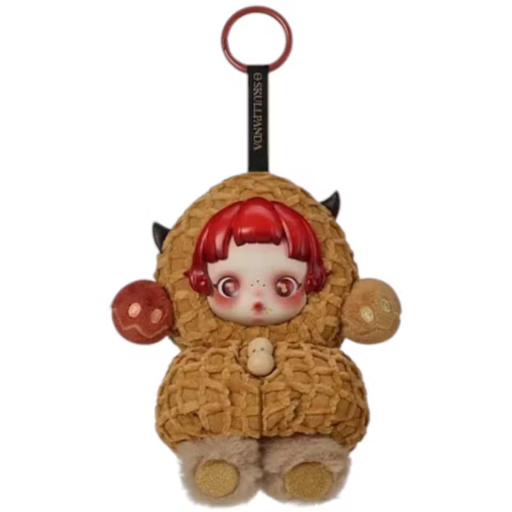 Pop Mart SKULLPANDA You Found Me - Pranky Peanut plush Pendant